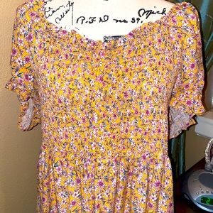 3x floral dress